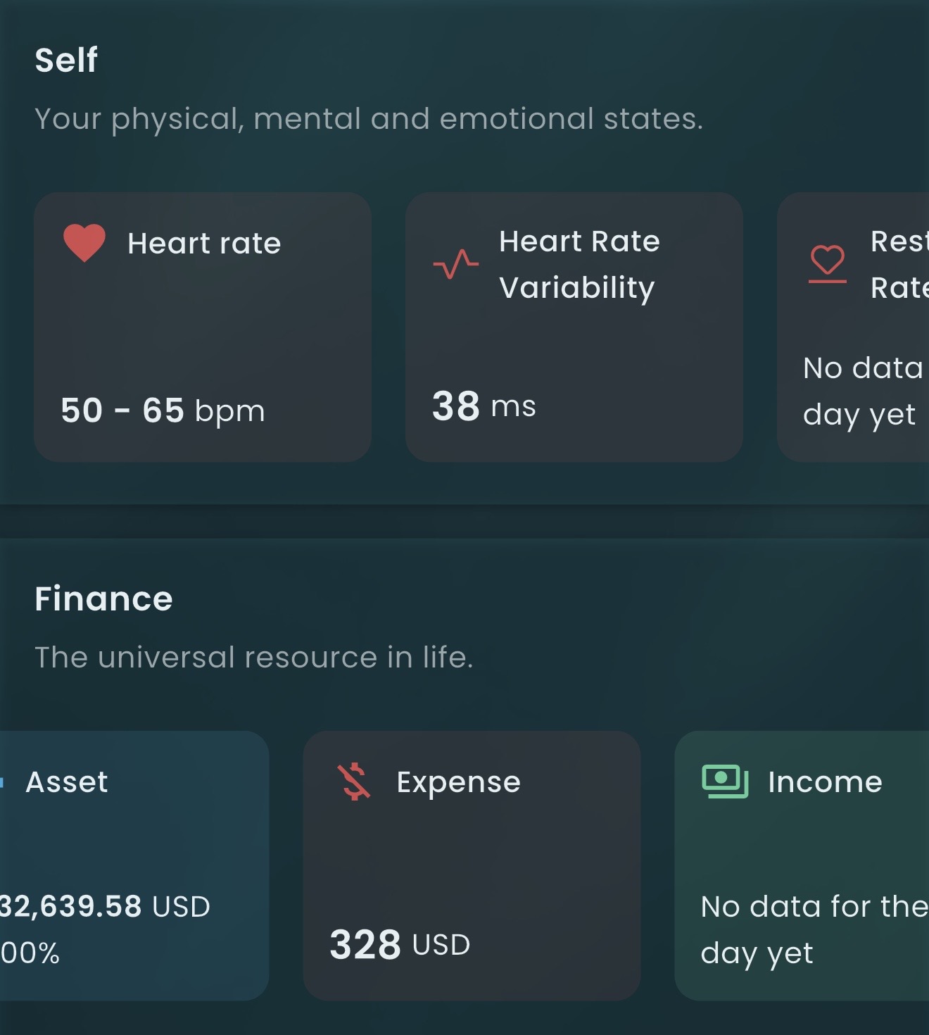 Dashboard Example